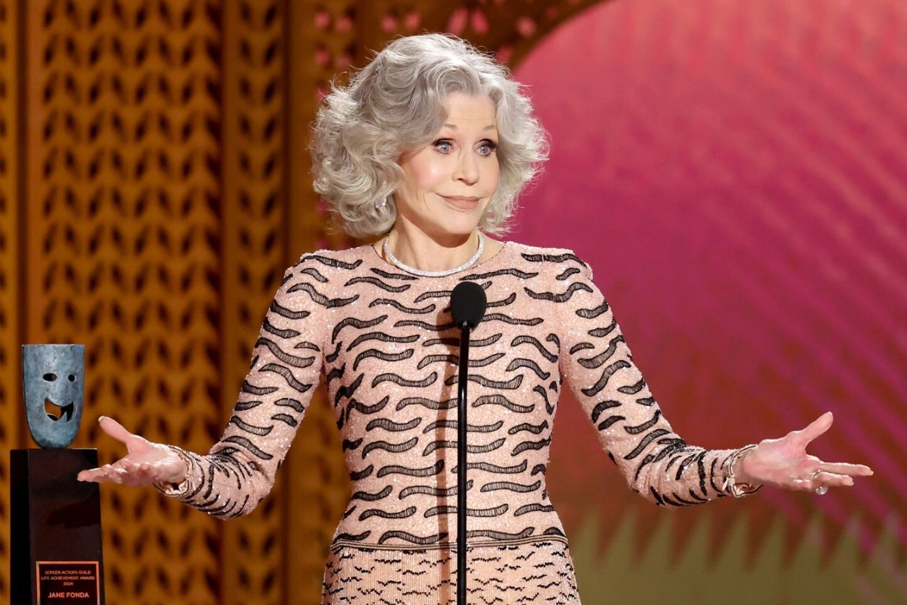 O tym przemówieniu huczy internet. Jane Fonda skrytykowała działania Trumpa SAG 2025. Jane Fonda skrytykowała w przemówieniu politykę Donalda Trumpa