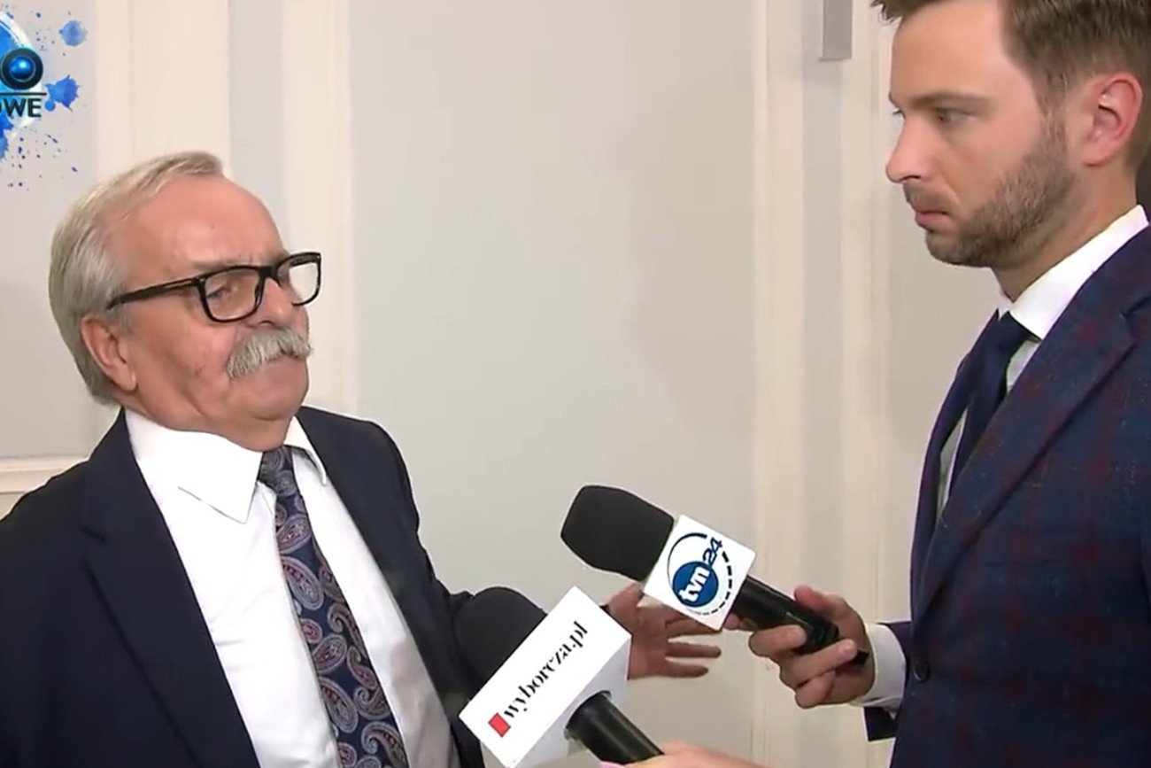Leonard Krasulski został zapytany o węgiel. Miał spore problemy z odpowiedzią