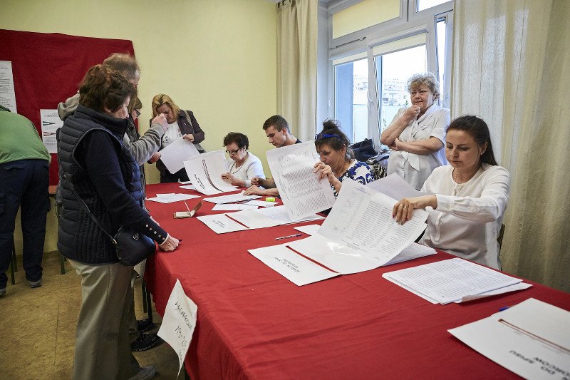 Pierwsze sondażowe wyniki poznamy o 21 dzięki badaniu exit poll.