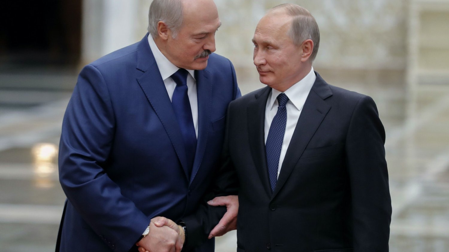 Alaksandr Łukaszenka pogratulował Władimirowi Putinowi.