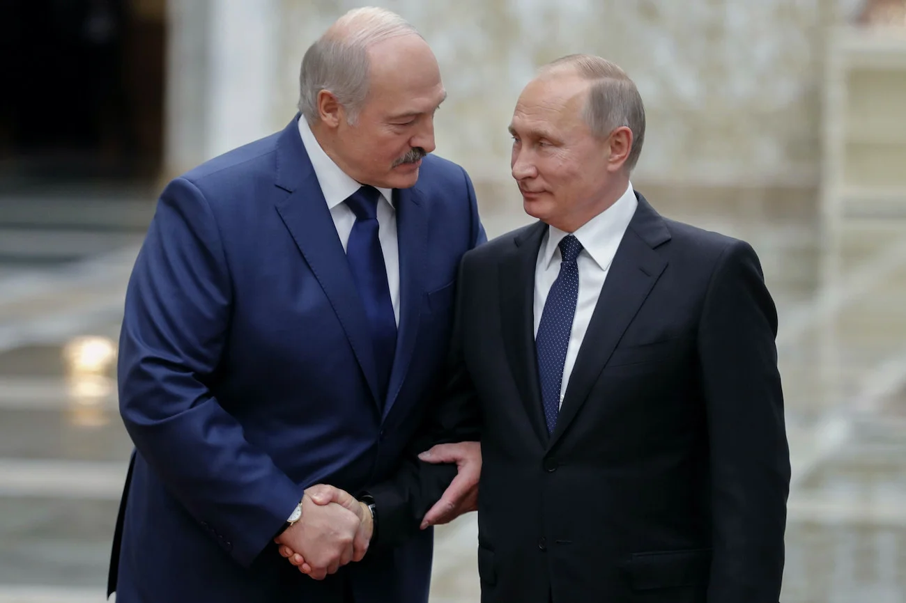 Alaksandr Łukaszenka pogratulował Władimirowi Putinowi.