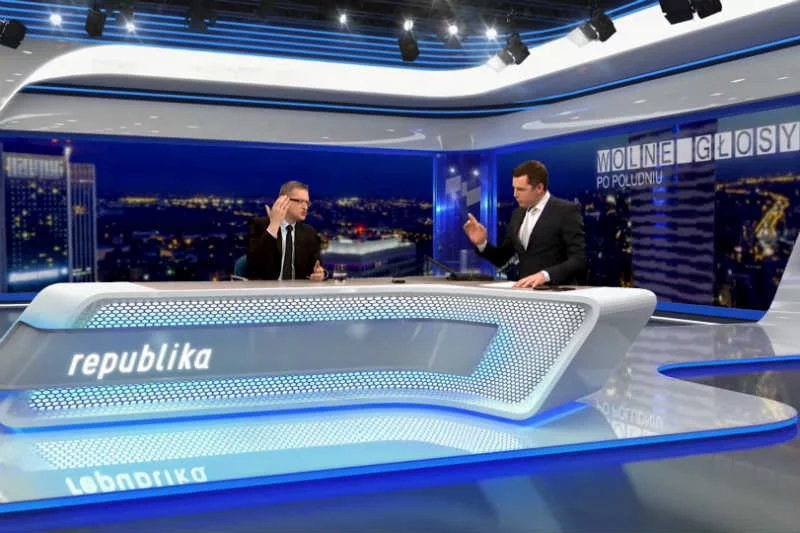 Grzegorz Braun zaatakował Telewizję Republika.
