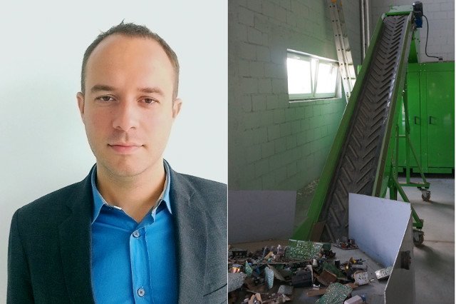 Znalazł genialnego chemika, wziął pieniądze z Unii, wkrótce ruszy biznes zmieniający elektrośmieci w prawdziwe pieniądze.