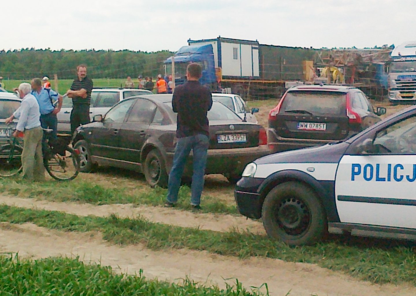 Rolnicy blokują maszyny firmy Chevron