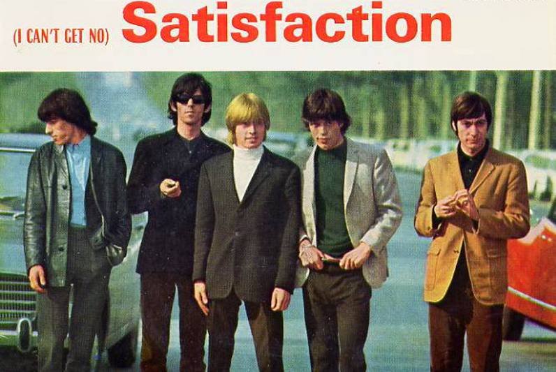 Okładka ep-ki "(I can't get no) satisfaction" The Rolling Stones