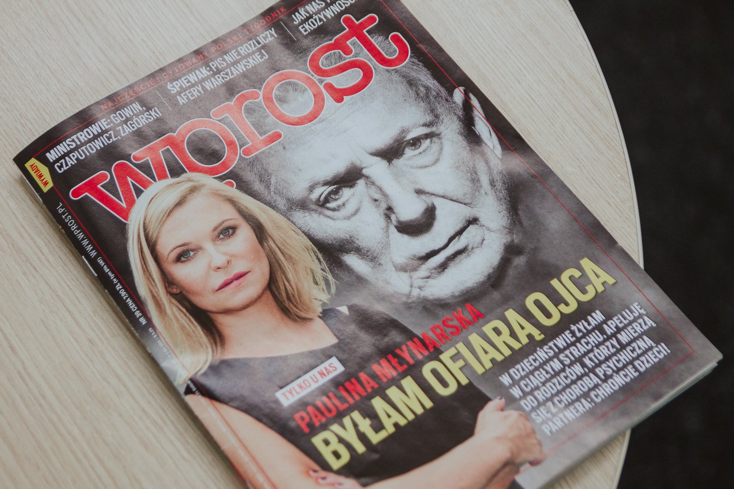 Ten wywiad naprawdę nie jest o tym, co przekazuje okładka.