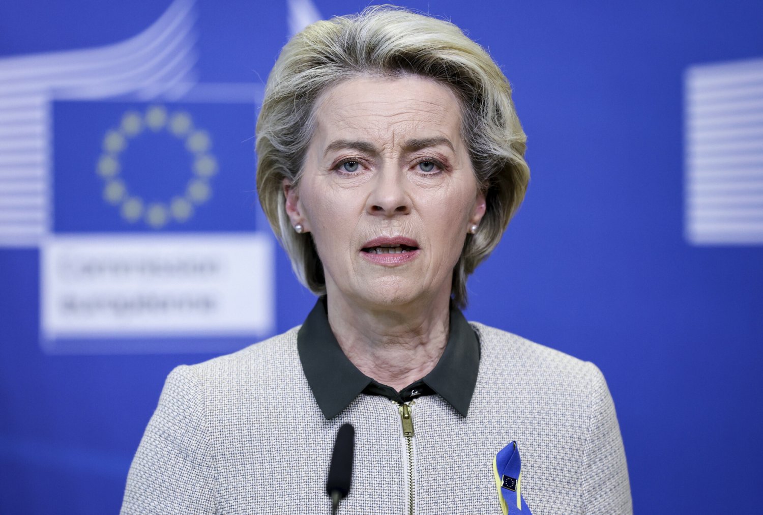 Szefowa KE Ursula von der Leyen po rozmowie z Wołodymyrem Zełenskim zapowiedziała wspólne śledztwo UE i Ukrainy ws. rosyjskich zbrodni wojennych