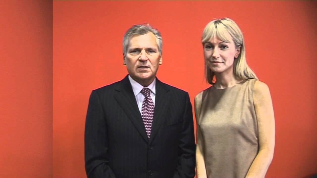 Magdalena Ogórek i Aleksander Kwaśniewski