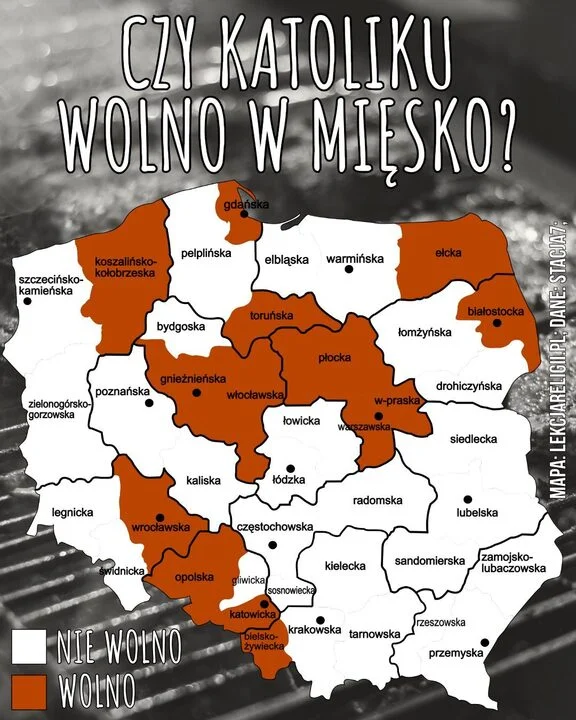 Czy 16 sierpnia można jeść mięso?