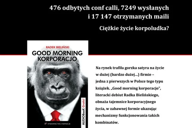 Tajemnice życia korporacji zdradza ich wieloletni pracownik.