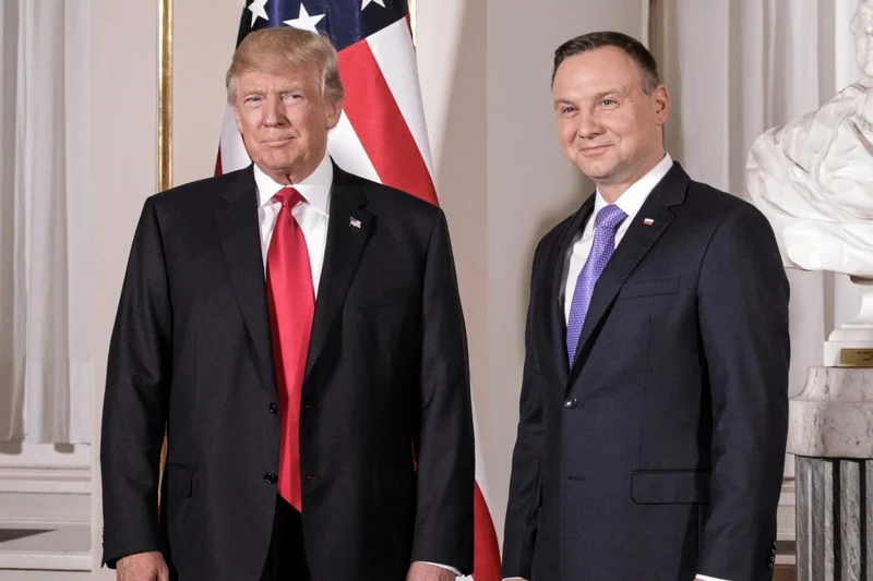 Amerykańska Polonia zaśpiewała Trumpowi "sto lat".