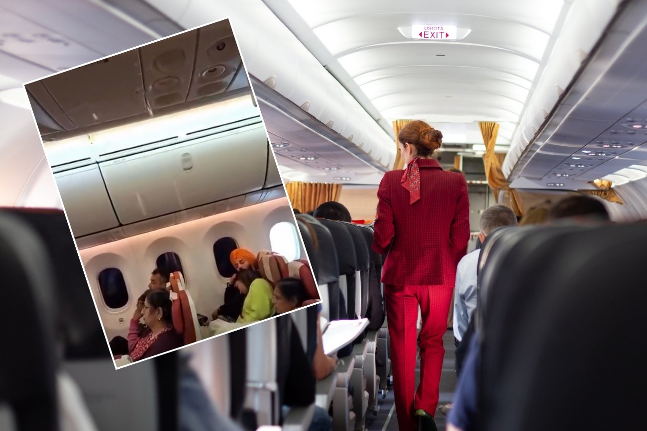 Na pasażerów linii Air India podczas lotu zaczął... padać deszcz