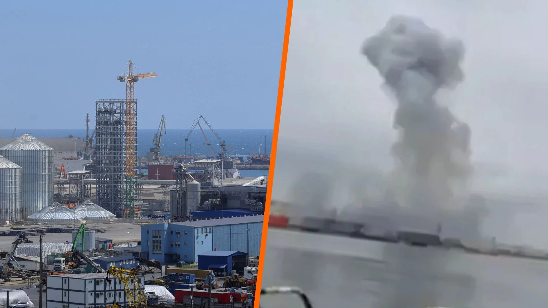 Dron morski w Rumunii eksplodował na środku portu. "Typ wykorzystywany na wojnie w Ukrainie"