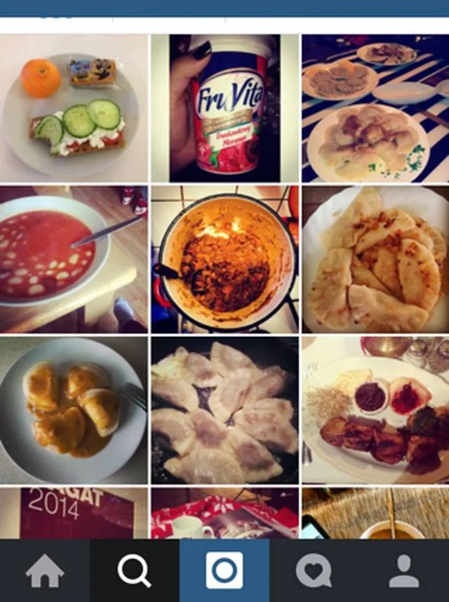 Jedzenie - najchętniej fotografowane przez polskich użytkowników Instagram
