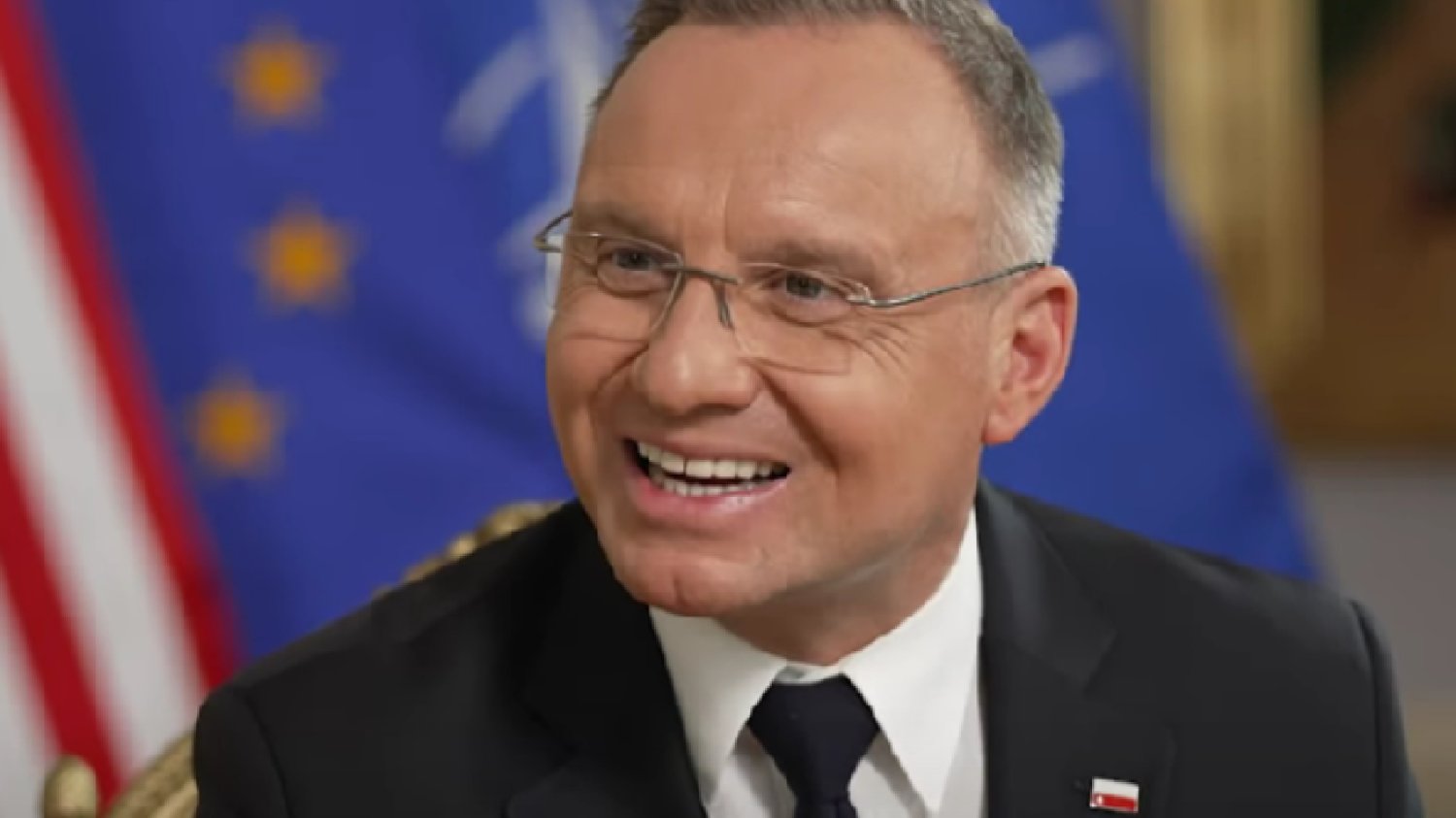 Popisy Dudy w Waszyngtonie. Naubliżał Tuskowi i urządził sesję na siłowni