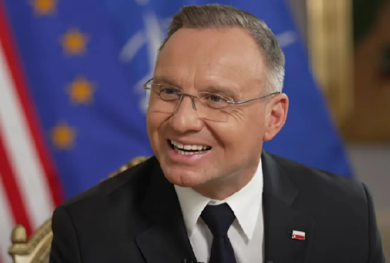 Popisy Dudy w Waszyngtonie. Naubliżał Tuskowi i urządził sesję na siłowni