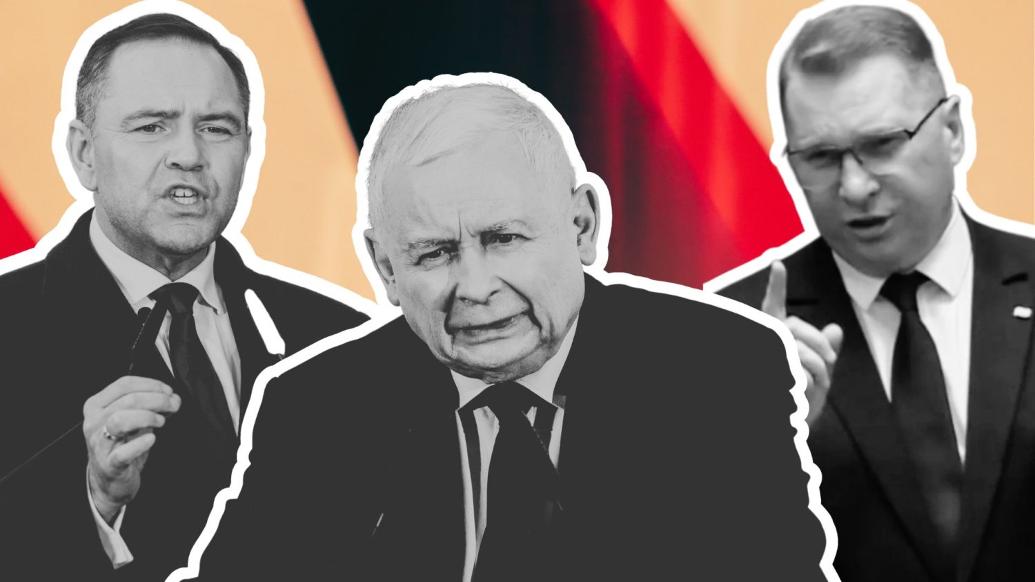 Karol Nawrocki, Jarosław Kaczyński, Przemysław Czarnek Karol Nawrocki, Jarosław Kaczyński, Przemysław Czarnek