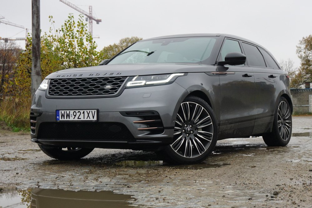 Range Rover Velar w najmocniejszej, bo aż 380-konnej wersji silnikowej.