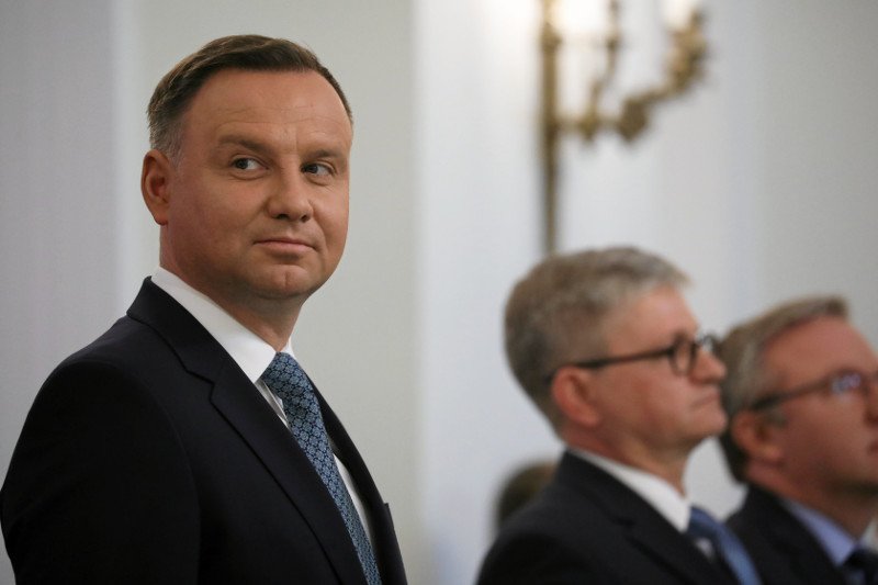 Andrzej Duda zawetował ustawę zmieniającą ordynację wyborczą do Parlamentu Europejskiego.