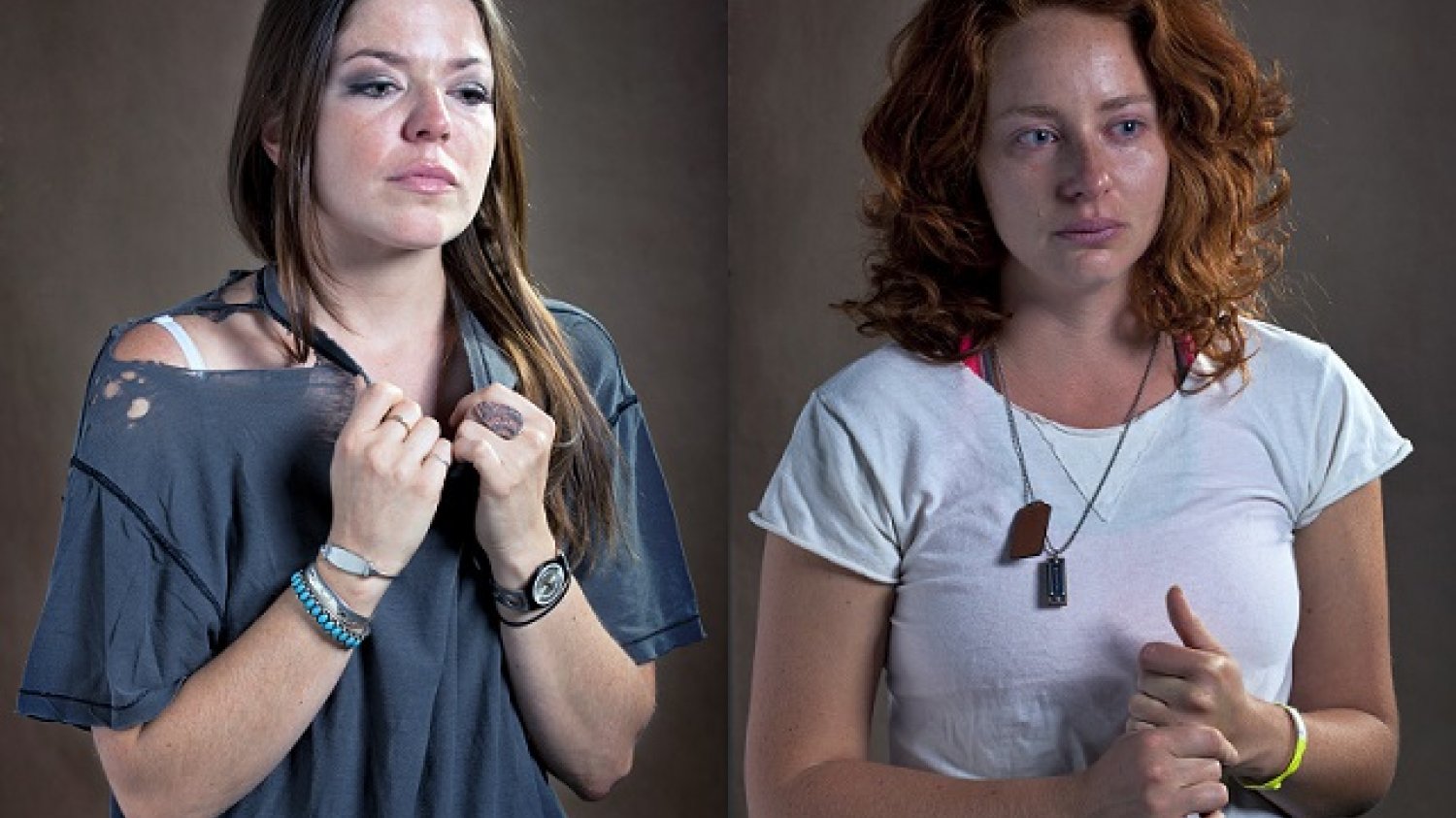"Lovers Shirts'" to wspólny projekt fotografki Carli Richmond i pisarki Hanne Steen.