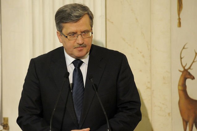 Prezydent Bronisław Komorowski