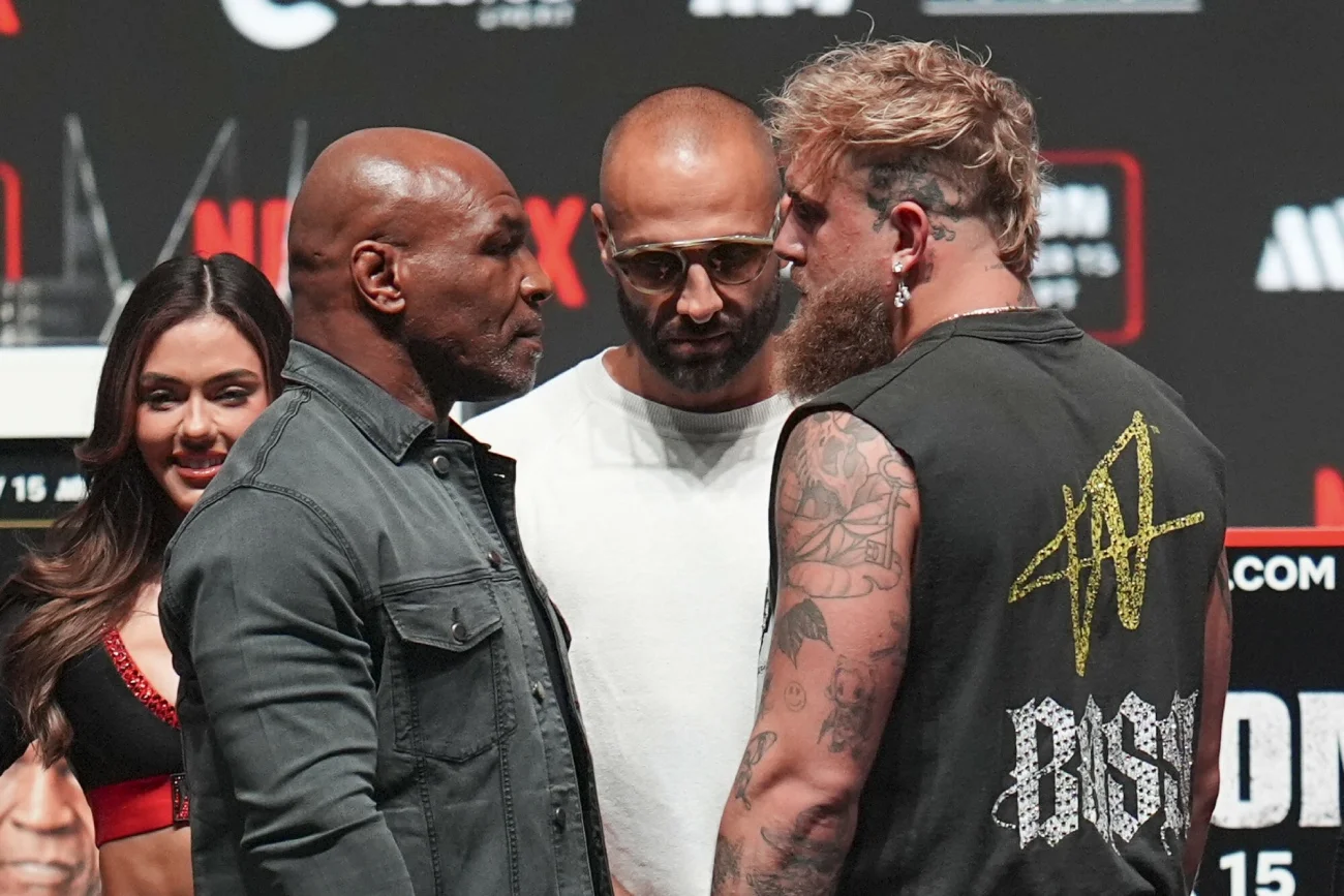Jake Paul kontra Mike Tyson.