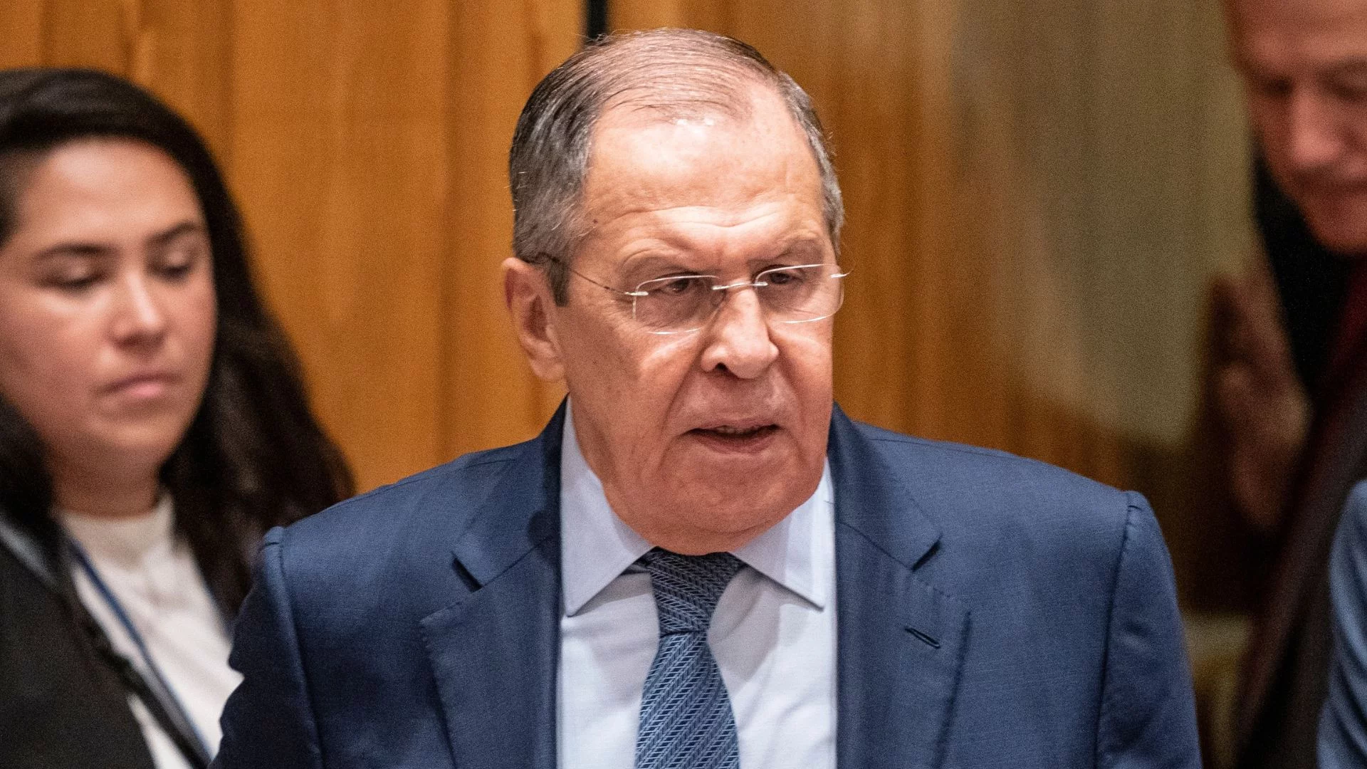 Siergiej Ławrow straszy Europę. Siergiej Ławrow straszy Europę.