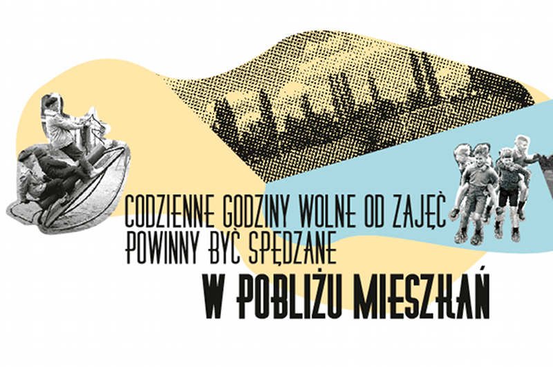 fragment kolażu Magdaleny Estery Łapińskiej, który od niedzieli będzie można zobaczyć w jednej z witryn bloku