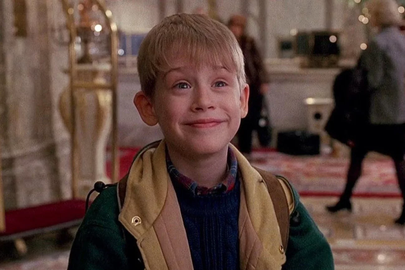 Macaulay Culkin w filmie "Kevin sam w Nowym Jorku".