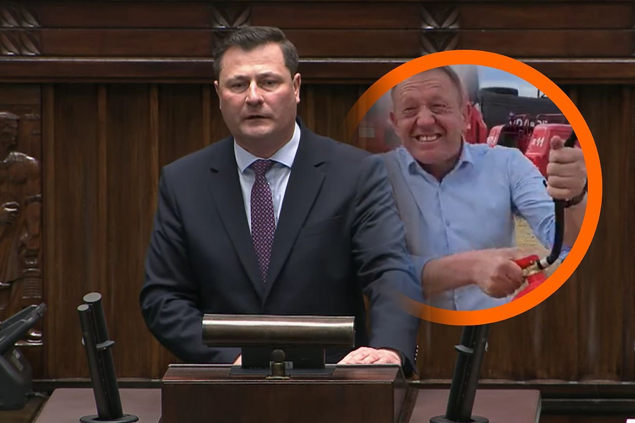 Krzysztof Paszyk z PSL-TD i Robert Telus z PiS