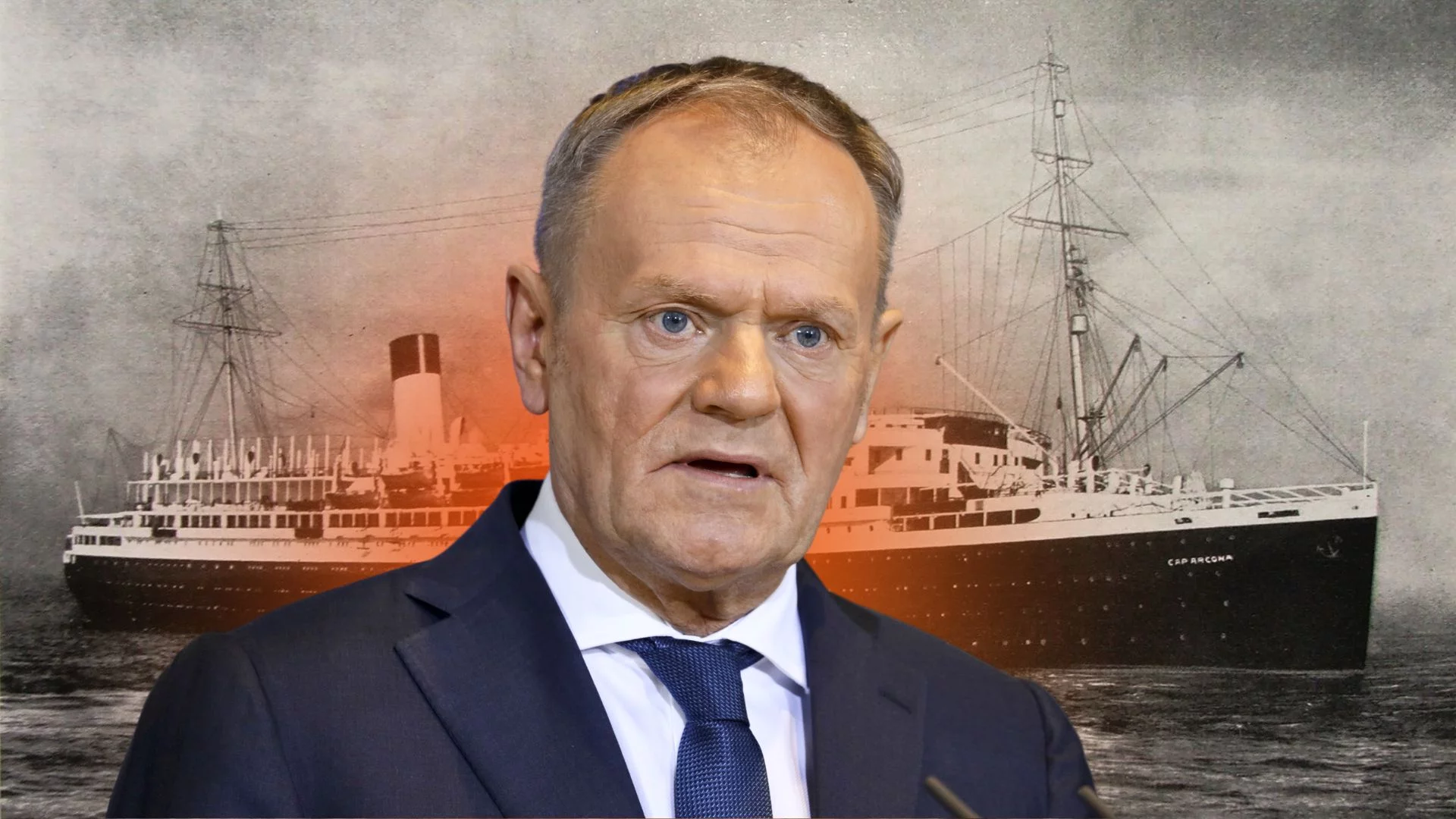 Józef Tusk był na "Cap Arcona"? Niemcy na nowo zbadali historię dziadka Donalda Tuska