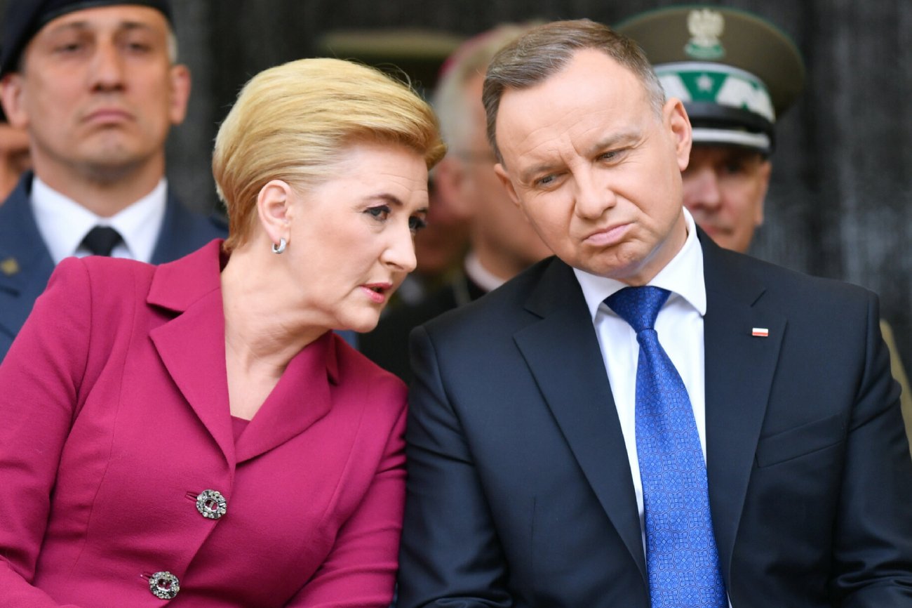 Gdzie był Duda w dniu marszu w Warszawie? Wyjechał do Krakowa z żoną