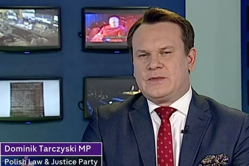 Dominik Tarczyński ostro wypowiadał się na antenie stacji Channel 4 ws. przyjmowania uchodźców.