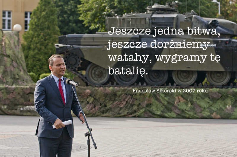 Radosław Sikorski nie sprawdzi się jako Marszałek Sejmu.