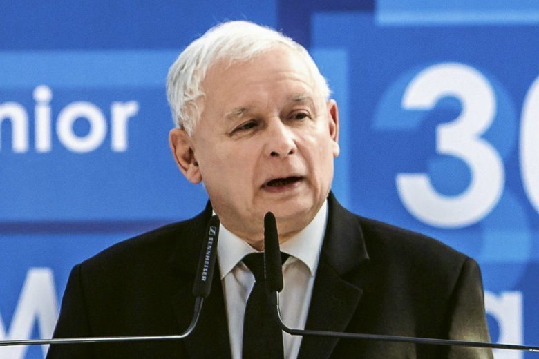 Jarosław Kaczyński mówił o rzekomej walce opozycji z kulturą chrześcijańską.