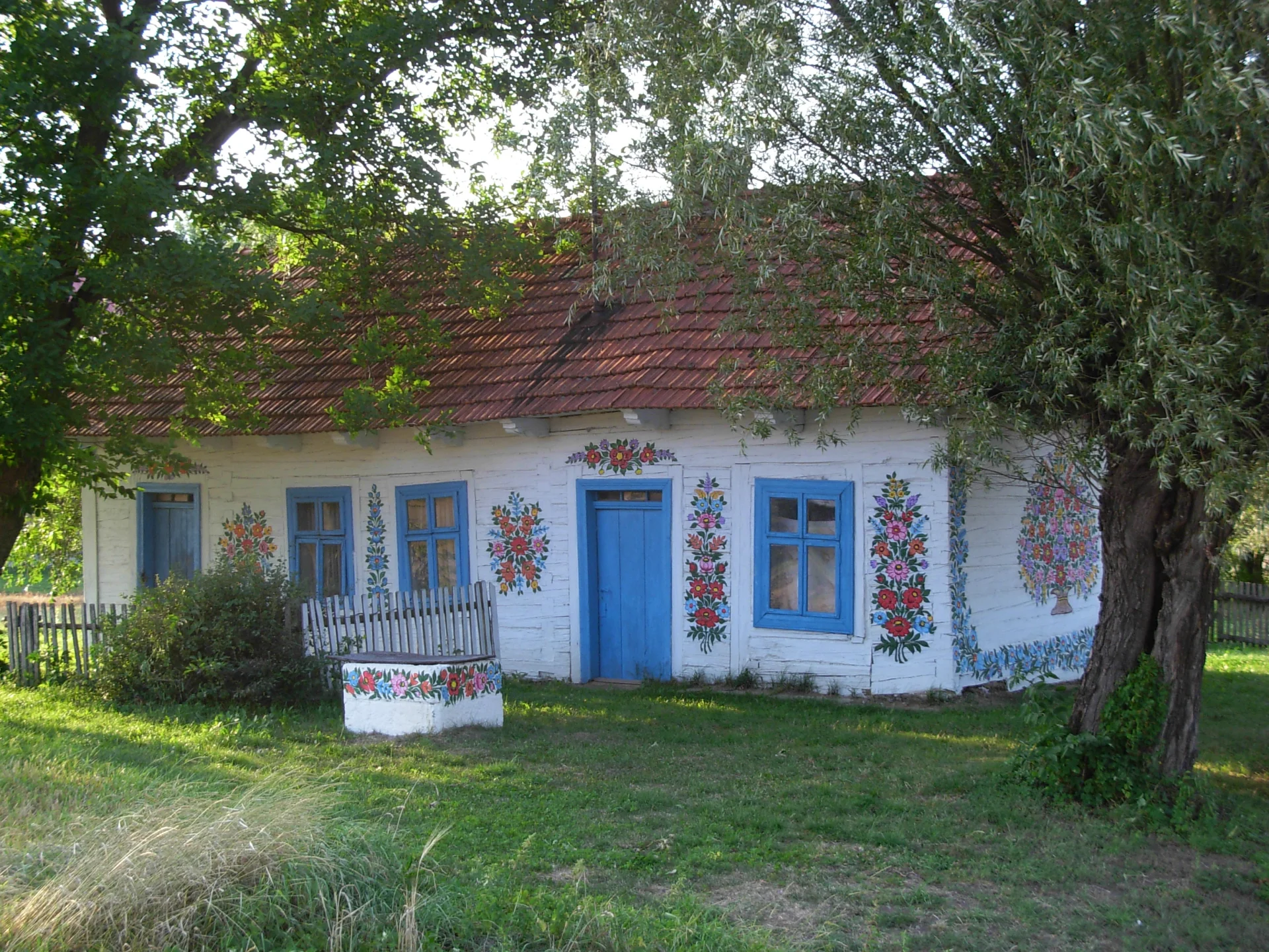Malowany dom w Zalipiu k. Tarnowa