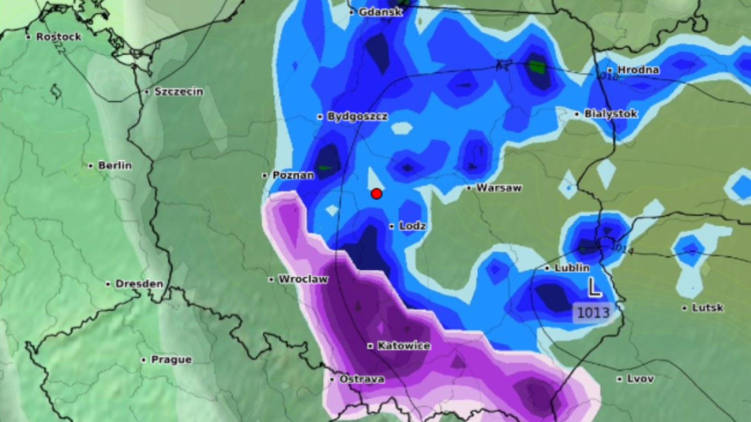 Mapa pogody