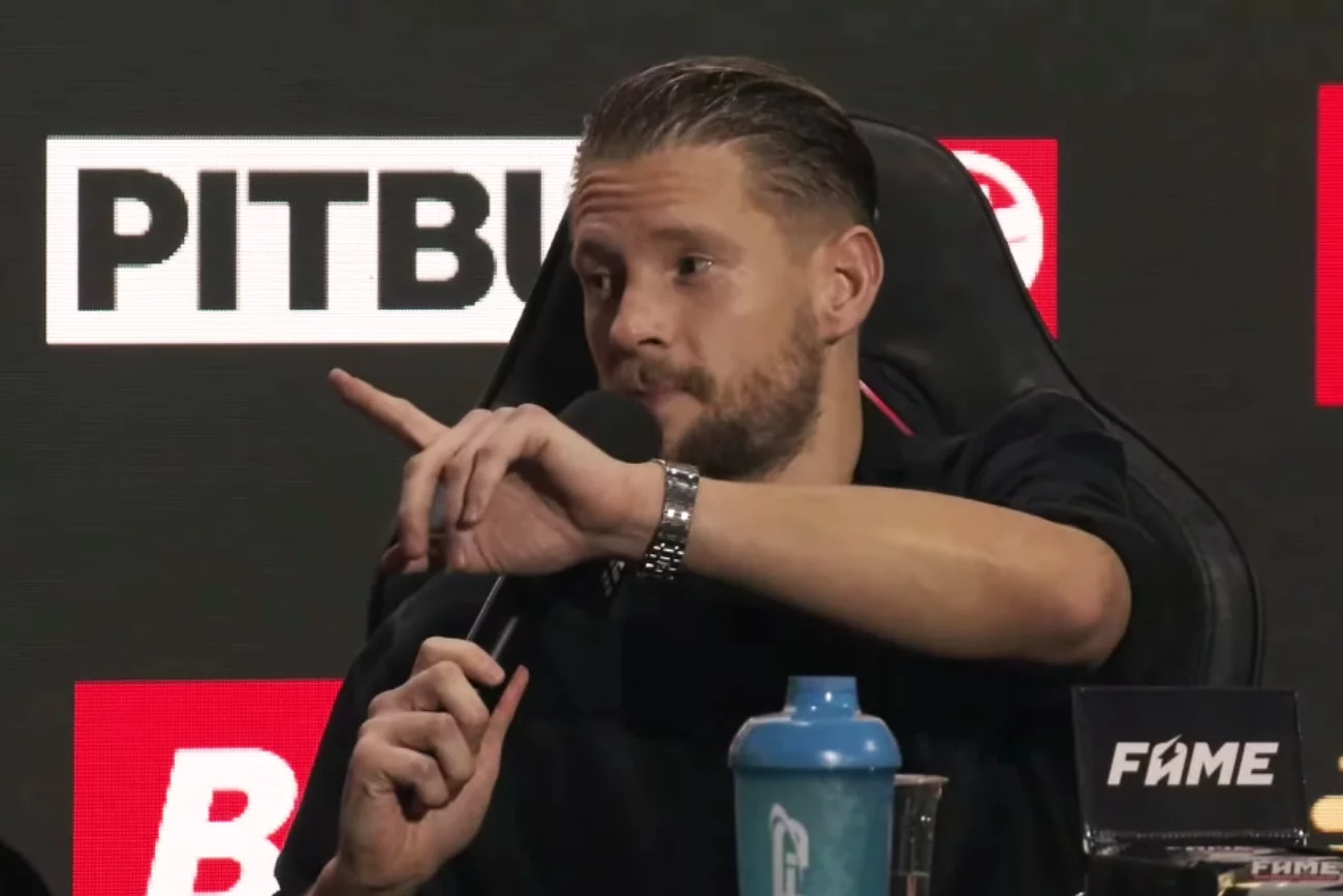 Sebastian Fabijański zapytany o Rafalalę. Dym na konferencji Fame MMA 17