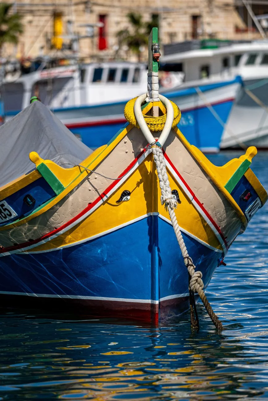 Łódka w Marsaxlokk