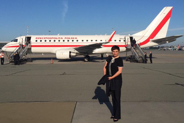 Na pokładzie embraera znajdowała się m.in. posłanka Monika Wielichowska