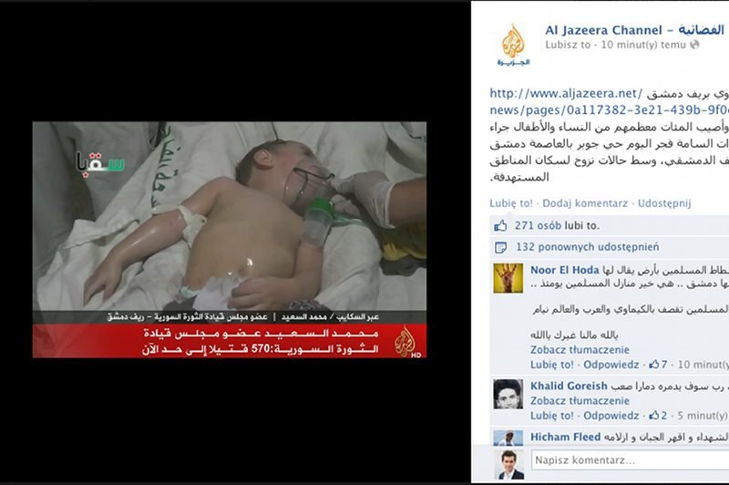 Atak z użyciem broni chemicznej w Syrii