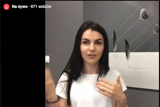 Studenci zdawali dziś egzamin. Pierwszy w Polsce transmitowany na żywo.