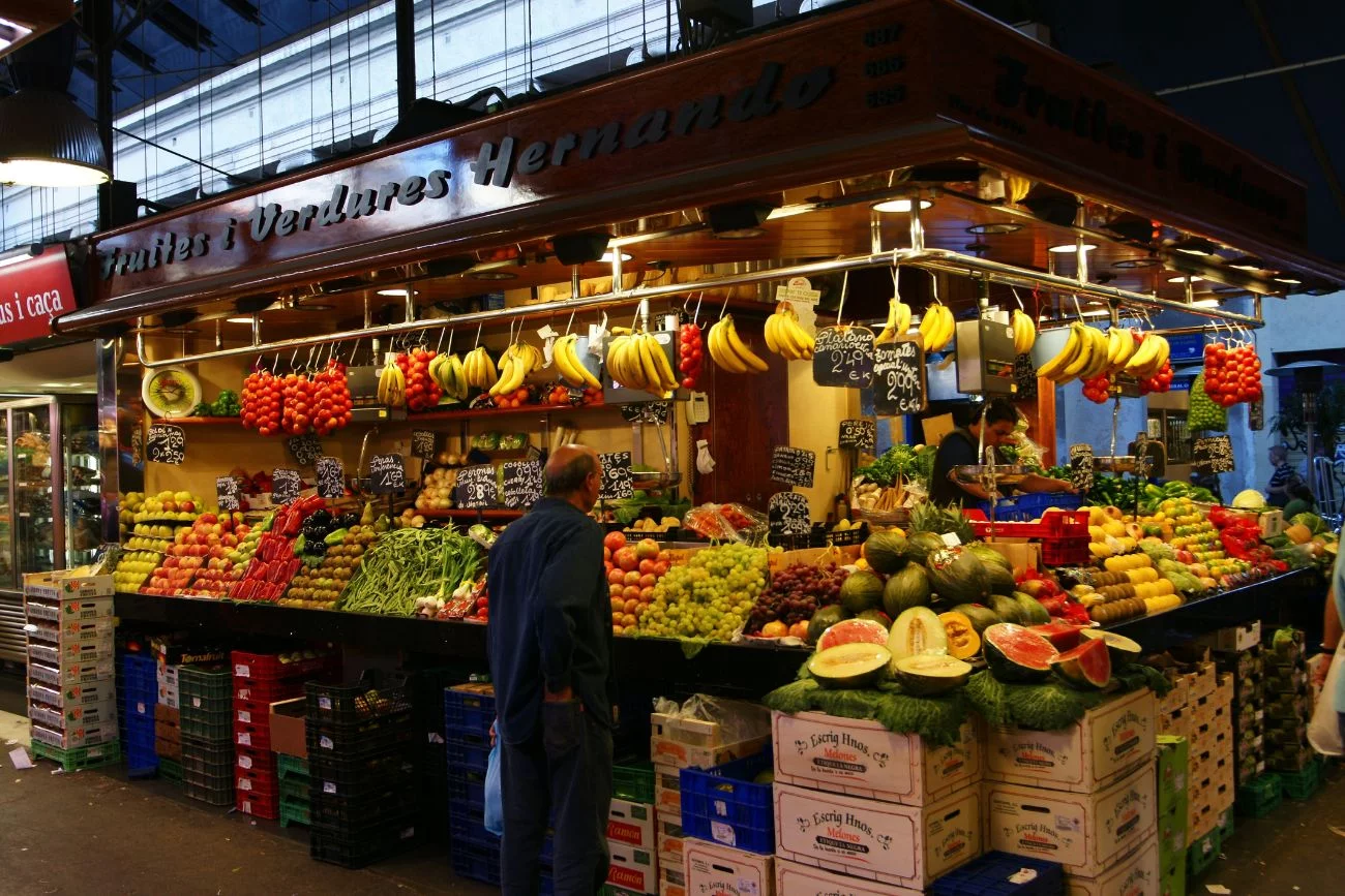 Mercat de la Boqueria.