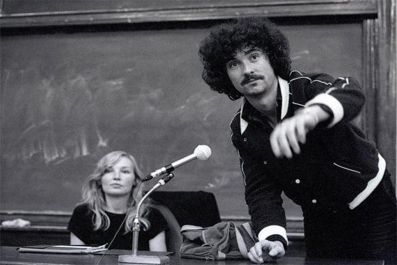 Młoda profesor Jadwiga Staniszkis z... Włodzimierzem Czarzastym, obecnie szefem Sojuszu Lewicy Demokratycznej.