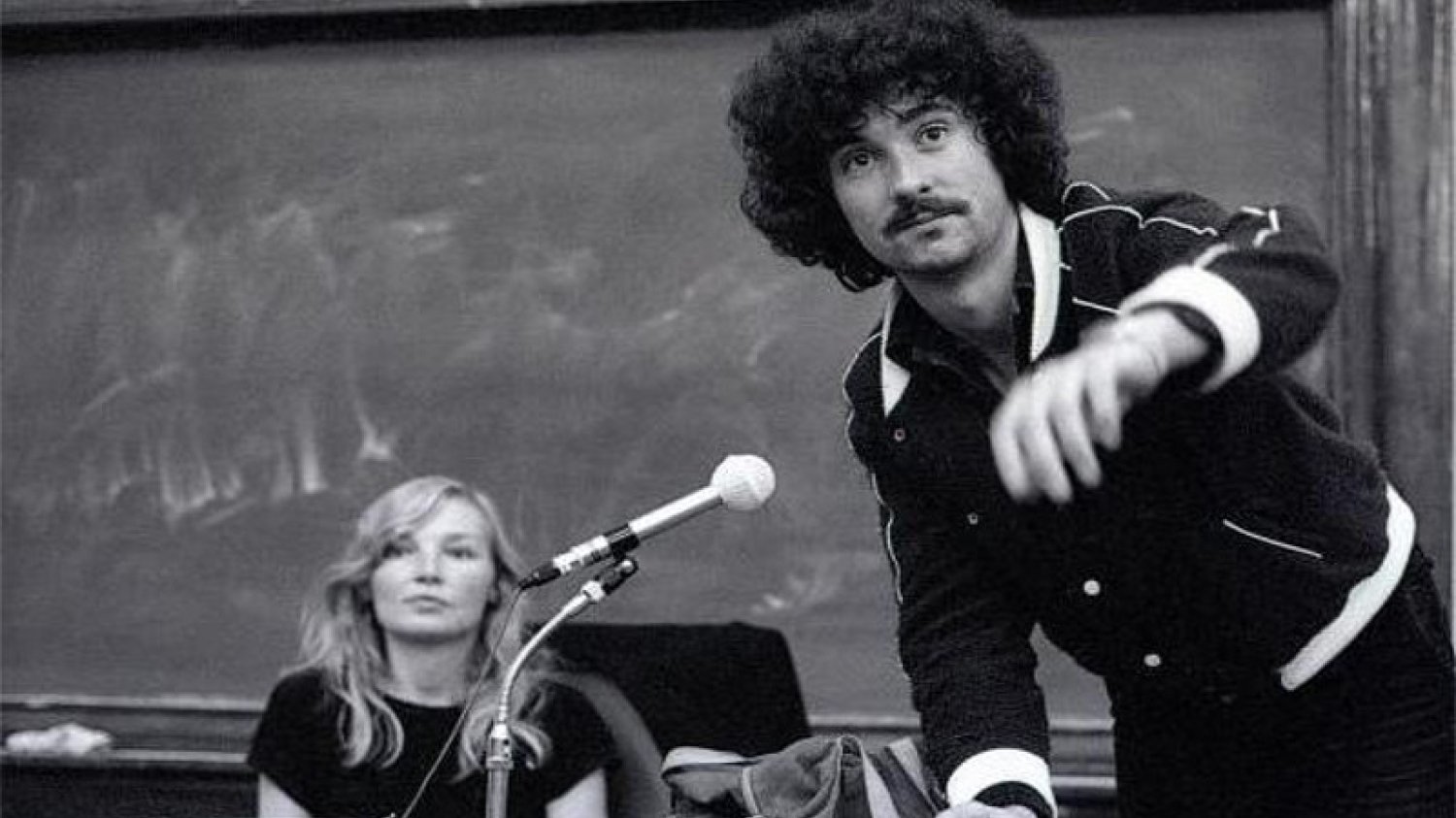 Młoda profesor Jadwiga Staniszkis z... Włodzimierzem Czarzastym, obecnie szefem Sojuszu Lewicy Demokratycznej.
