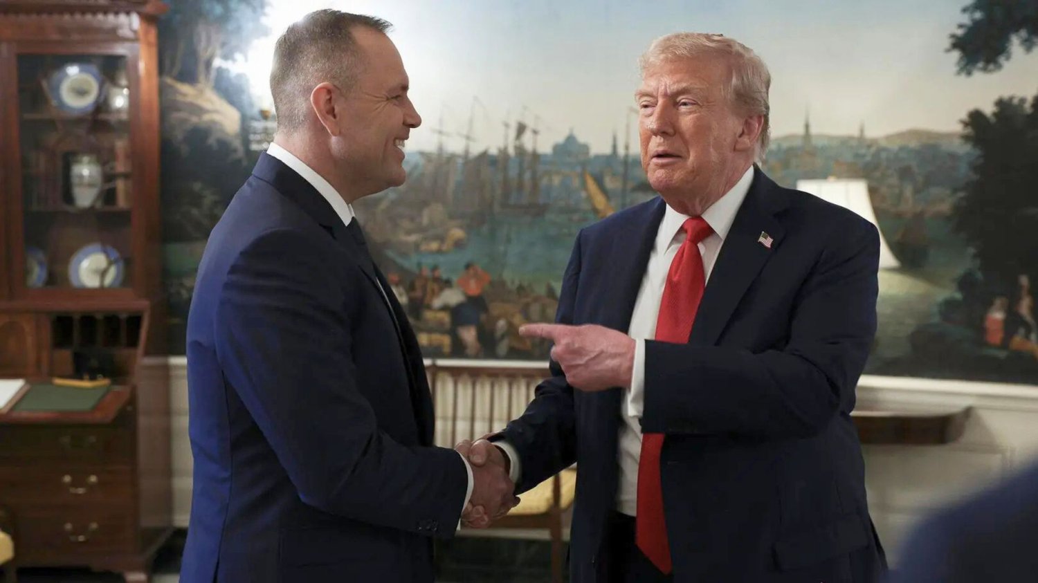 Karol Nawrocki i Donald Trump