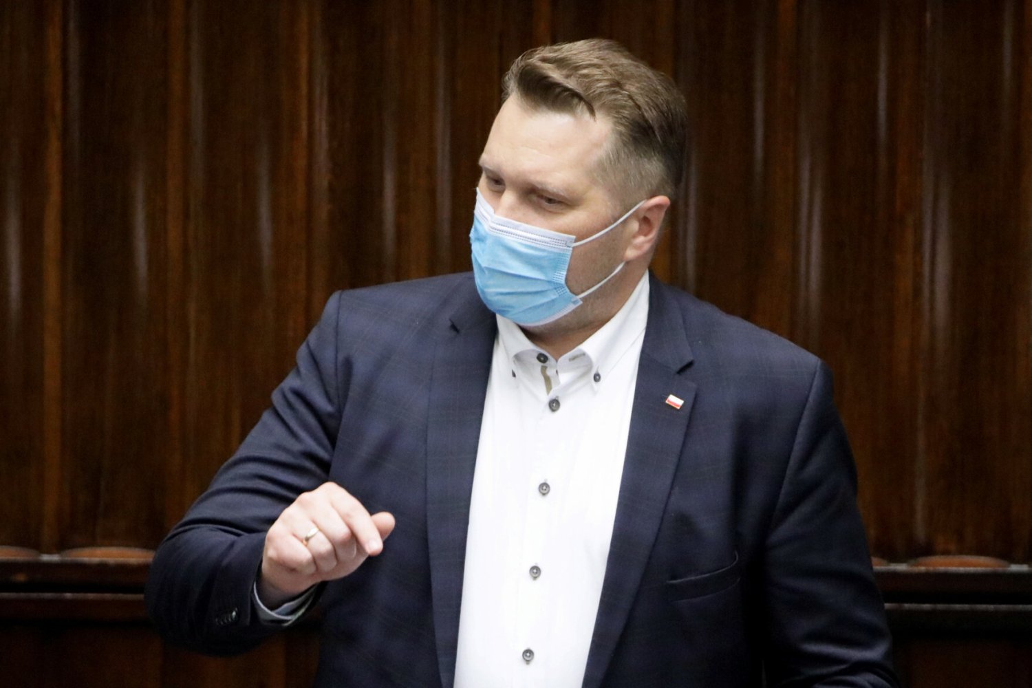 Sejm odrzucił wniosek o wotum nieufności wobec Przemysława Czarnka.