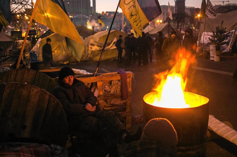 Według doniesień ukraińskich mediów, władze planują użyć miotaczy ognia wobec demonstrantów