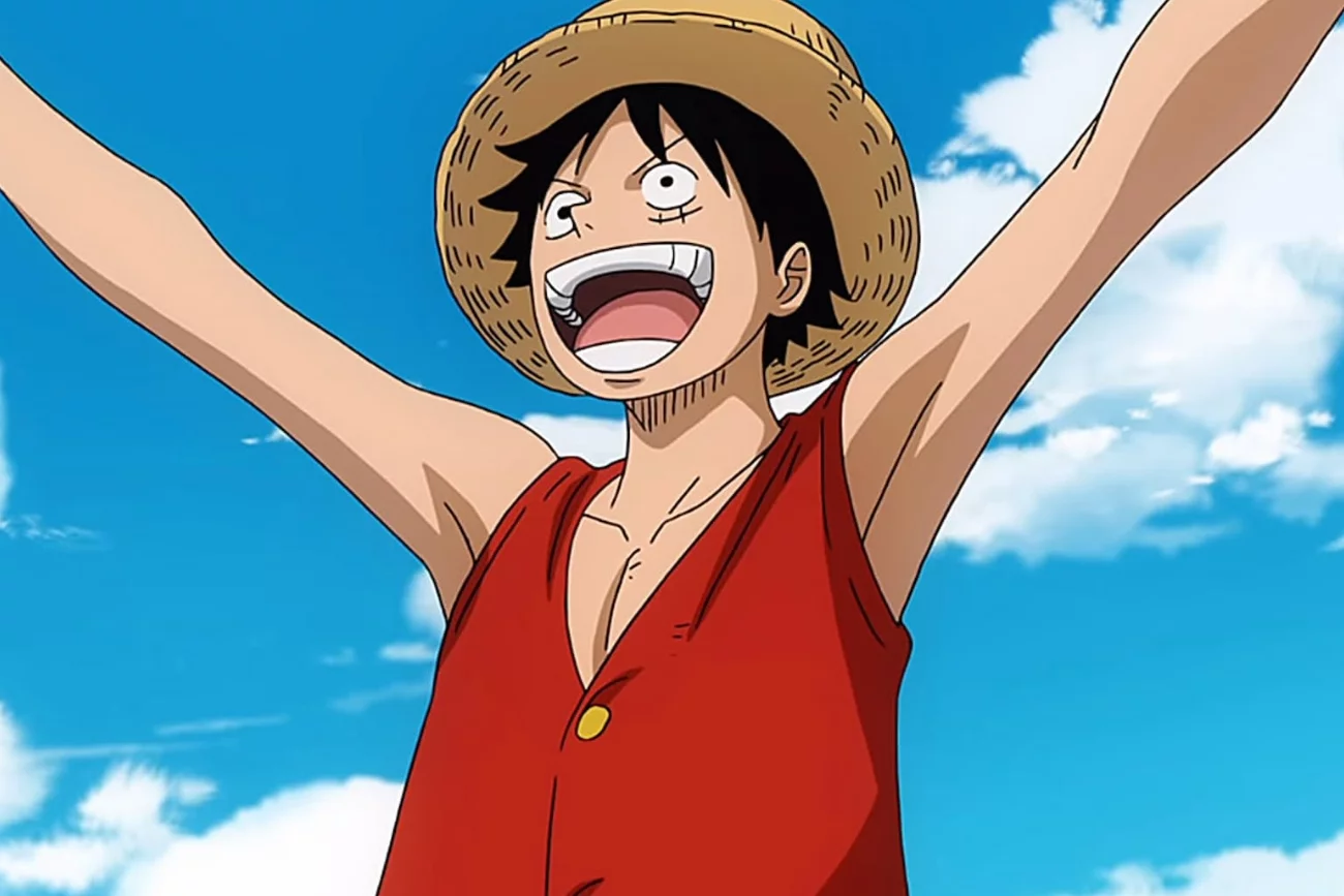 Kadr z serialu "One Piece"Monkey D. Luffy z serialu "One Piece"