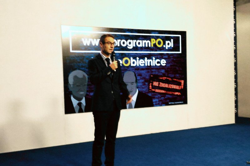 Tomasz Poręba, sztabu wyborczego PiS, uderza w PO przed jej konwencją wyborczą.